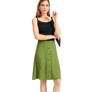 Everlane Japanese Go Swing Skirt